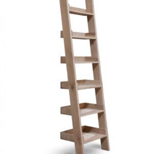 Hambledon shelf ladder in raw Oak