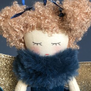 Ballerina Angel with Navy Dress