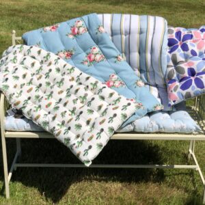 Bench cushion seat pads