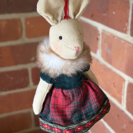 Christmas decoration-Tartan Mouse